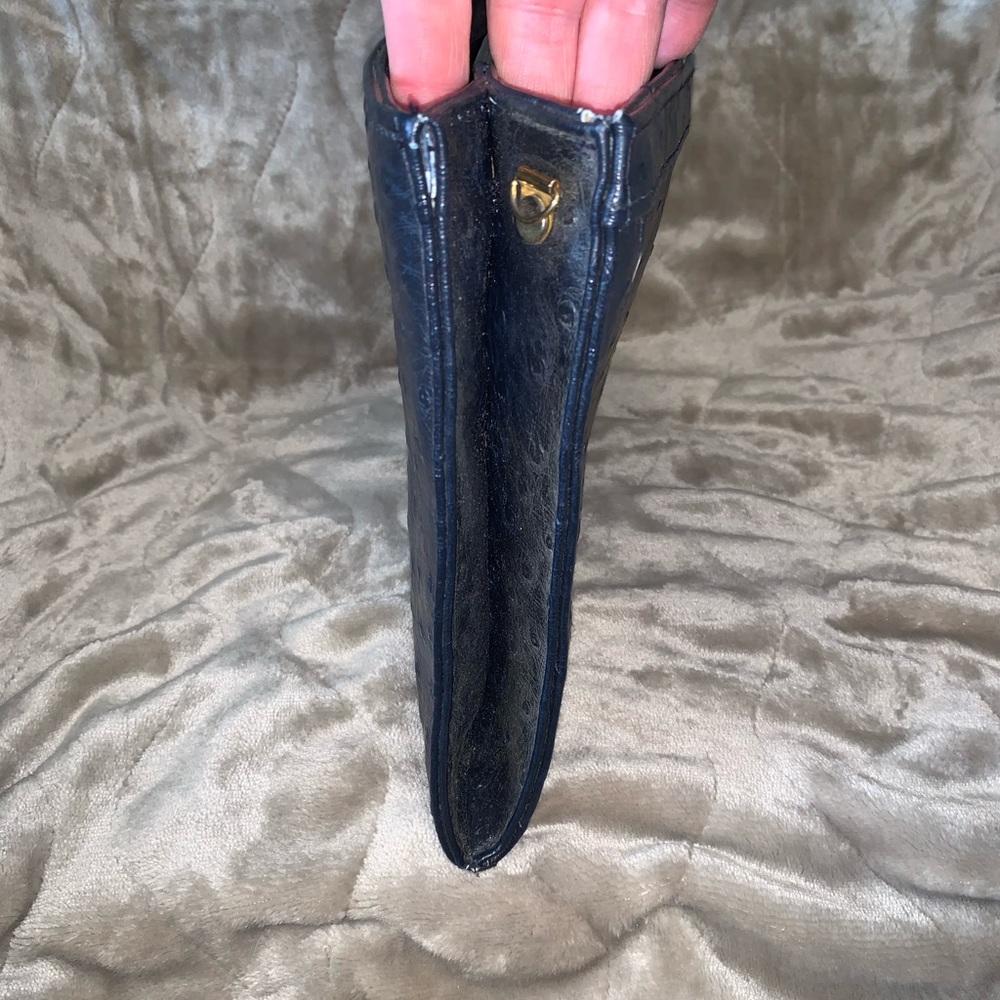 Vintage Navy Clutch/Purse - Picture 6 of 6